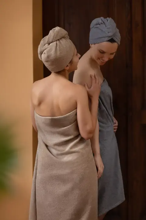 Turbante Per Estetiste Color Fango