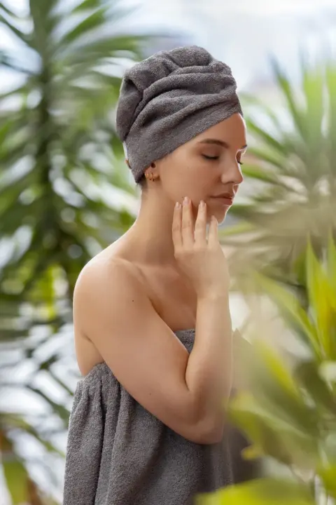 Turbante Spugna Grigio